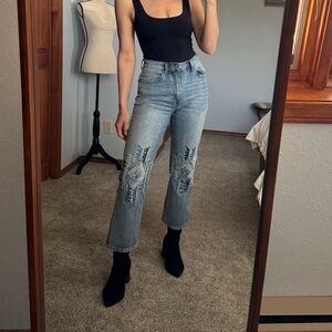 Lucky Brand Patchwork Denim